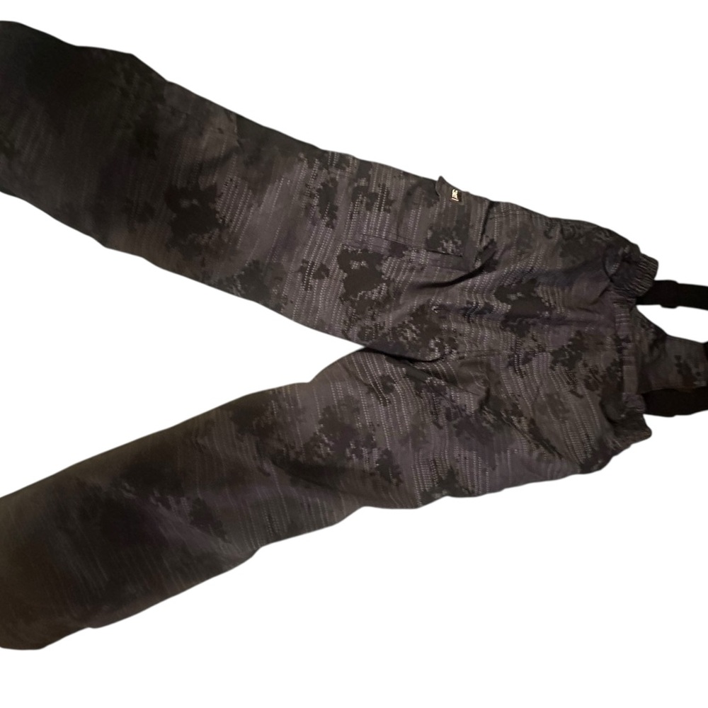 Weatherproof Kids Black Camouflage Cargo Pants